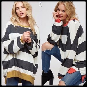 Oversized Long Sleeved Top